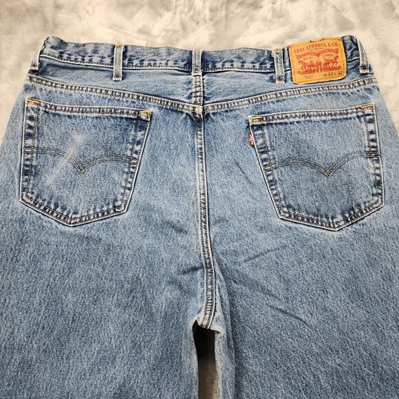 Vintage Levi's 560 Jeans Mens W40 L32 Blue Loose Fit Tapered Leg Baggy Relaxed - Picture 6 of 12
